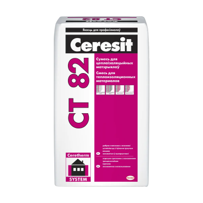 Клей для утеплителя Ceresit CT 82. 25кг