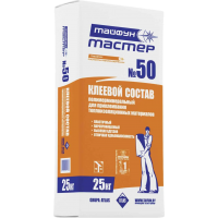 Клей для теплоизоляции Тайфун Мастер №50 25кг Клей для теплоизоляции Тайфун Мастер №50 25кг