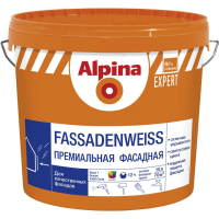 Alpina EXPERT Fassadenweiss В.1. Фасадная. РБ Alpina EXPERT Fassadenweiss В.1. Фасадная. РБ