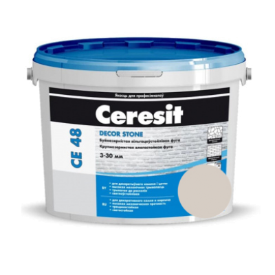 Фуга Ceresit CE 48 крупнозернистая, бежевый (43) 5кг