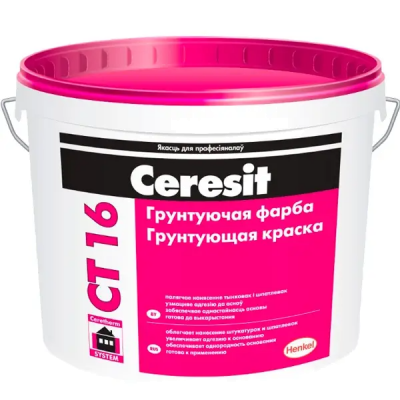Грунтовка Ceresit СТ 16 белая