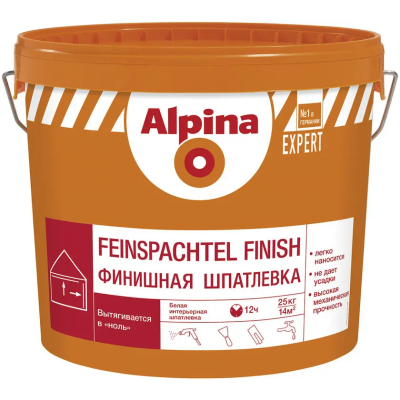 Шпатлевка Alpina Feinspachtel FINISH 25кг