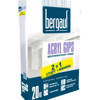 Шпатлевка Bergauf Acryl Gips 20кг. РБ Шпатлевка Bergauf Acryl Gips 20кг. РБ