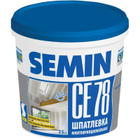 Шпатлевка SEMIN СЕ-78 (синяя крышка) финишная . 20 кг Шпатлевка SEMIN СЕ-78 (синяя крышка) финишная . 20 кг