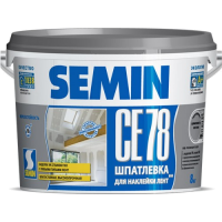 Шпатлевка SEMIN CE 78 для швов серая крышка. РФ Шпатлевка SEMIN CE 78 для швов серая крышка. РФ
