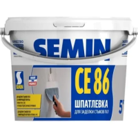 Шпатлевка SEMIN CE 86 для швов ГКЛ 5кг. РФ Шпатлевка SEMIN CE 86 для швов ГКЛ 5кг. РФ