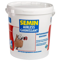 Шпатлёвка SEMIN AIRLESS GARNISSANT. 25 кг. РФ Шпатлёвка SEMIN AIRLESS GARNISSANT. 25 кг. РФ