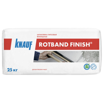 Шпаклевка гипсовая КНАУФ Ротбанд Финиш 25кг