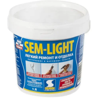 Шпатлевка SEMIN SEM-LIGHT сверхлегкая безусадочная. 1л Шпатлевка SEMIN SEM-LIGHT сверхлегкая безусадочная. 1л