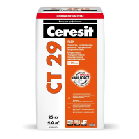 Штукатурка Ceresit СТ 29 трещиностойкая серая. 25кг
