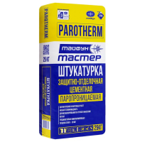 Штукатурка цементная Тайфун Мастер ParoTherm. 25кг Штукатурка цементная Тайфун Мастер ParoTherm. 25кг