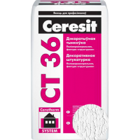 Штукатурка декоративная Ceresit СТ 36. Шуба. 25кг