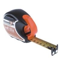 РУЛЕТКА СТАЛЬНАЯ MOTIVE AUTO-LOCK 25ММ*5М С ЗАЩИТОЙ ОТ ПЫЛИ