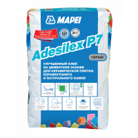 Клей для плитки MAPEI ADESILEX P7 серый 25кг Клей для плитки MAPEI ADESILEX P7 серый 25кг