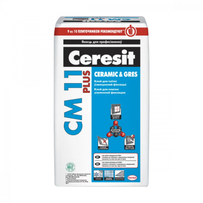 Клей для плитки Ceresit СМ 11 Plus