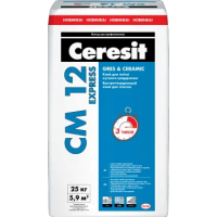 Клей для плитки Ceresit CM 12 EXPRESS. 25кг Клей для плитки Ceresit CM 12 EXPRESS. 25кг