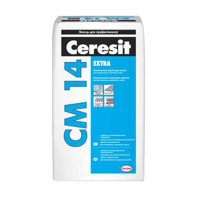 Клей для плитки Ceresit СМ 14 Extra. 25кг