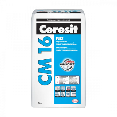 Клей для плитки Ceresit СМ 16 Flex