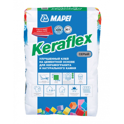 Клей для плитки MAPEI KERAFLEX серый 25кг