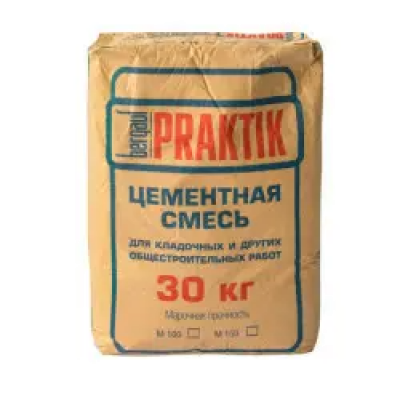Кладочная смесь с полимерными добавками Bergauf Praktik 30 кг