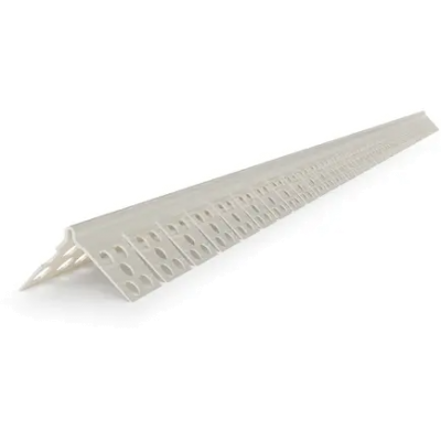 Угол перфорированный арочный ПВХ КНАУФ. 3м