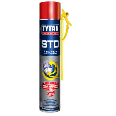 Пена Tytan STD ЭРГО бытовая, 500мл