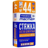 Смесь для стяжки Тайфун Мастер №44 Plus М300. 25кг Смесь для стяжки Тайфун Мастер №44 Plus М300. 25кг