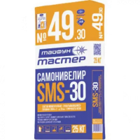 Самонивелир 2-30мм Тайфун Мастер № 49-30 SMS. 25кг Самонивелир 2-30мм Тайфун Мастер № 49-30 SMS. 25кг