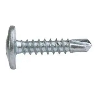 Саморез с прессшайбой со сверлом